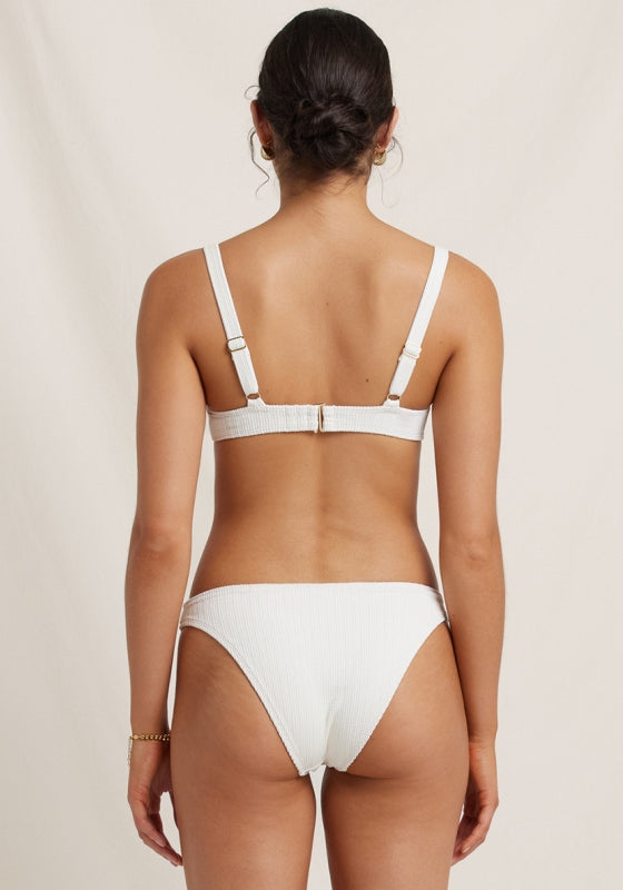 Crop Bikini Vintage Cream