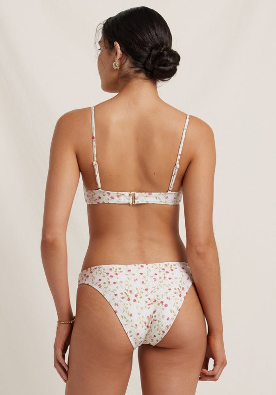 Ruched Balconette Bikini Sweet Pea