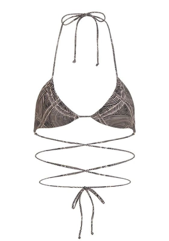 Rio Bikini Black Stripe