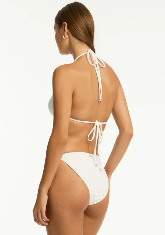 De Soleil Triangle Bikini White