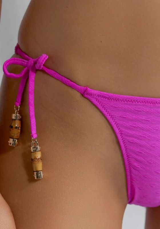 Bamboo Triangle Bikini Pink