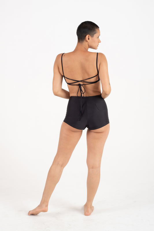 Maude Top in Noir