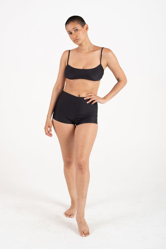 Maude Top in Noir