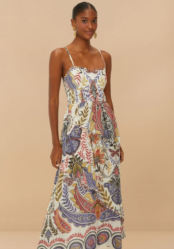 Boho Glam Strappy Maxi Dress