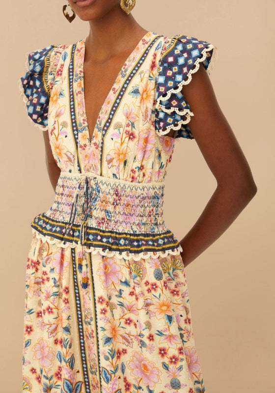 Superbloom Tapestry Maxi Dress
