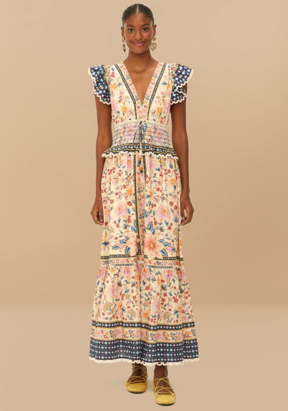 Superbloom Tapestry Maxi Dress