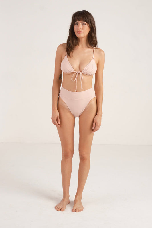 High Kick Brief in Blush