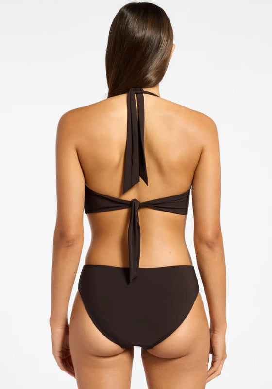 Jetset DD Halter Bikini Chocolate