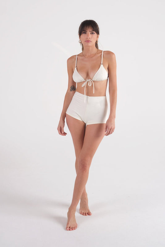 Nico Tie Top in Crema