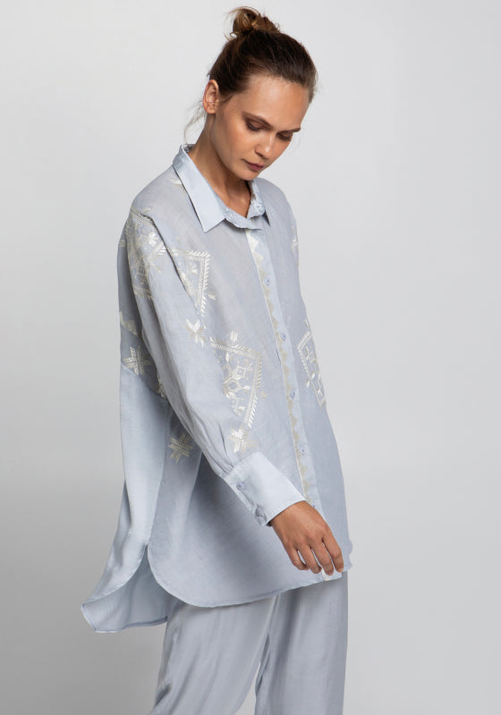 Lefkada Shirt Tunic Grey