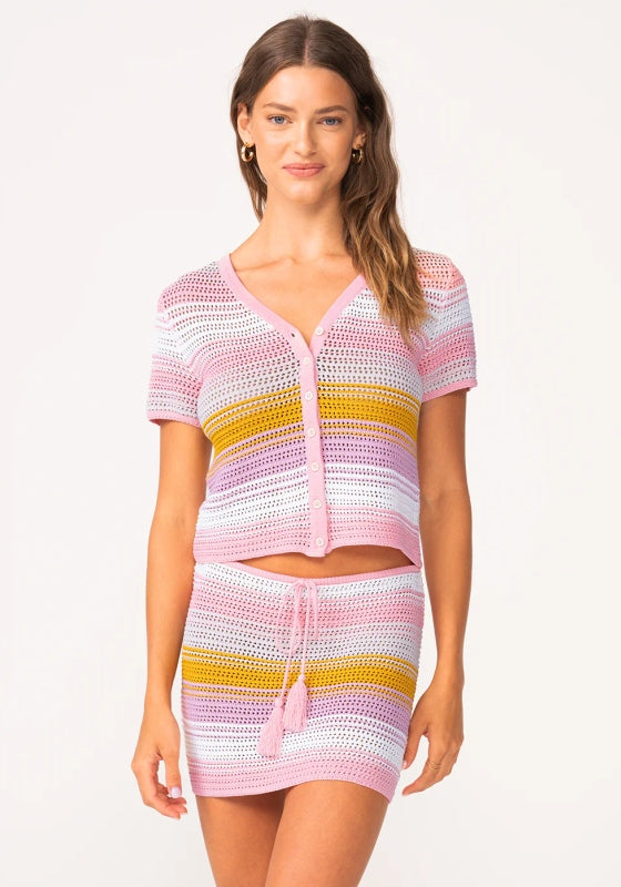 Clementine Ellie Crochet Shirt