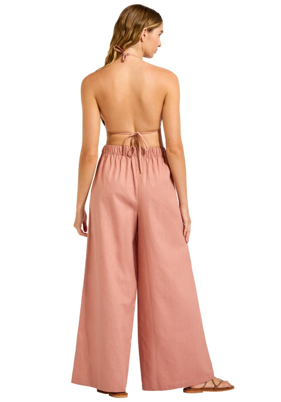 Palermo Wide Leg Pant Mocha