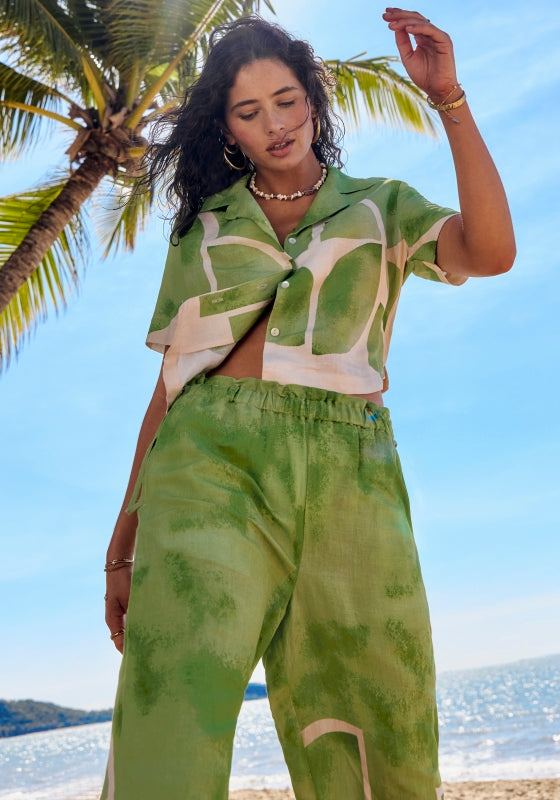 Sunray Beach Trouser Sage