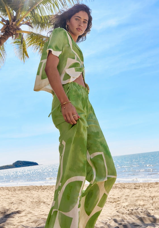 Sunray Beach Trouser Sage