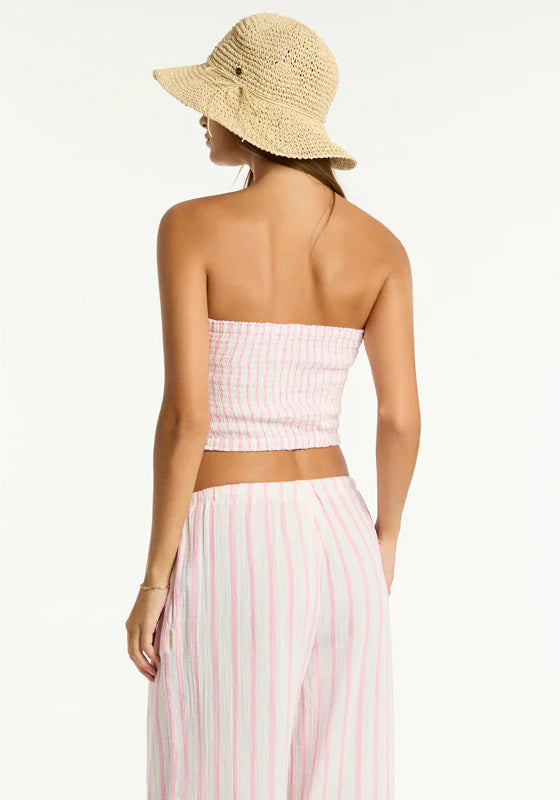 Amalfi Bandeau Top Pink