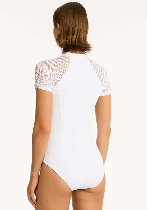 Drift Short Sleeve Swimsuit