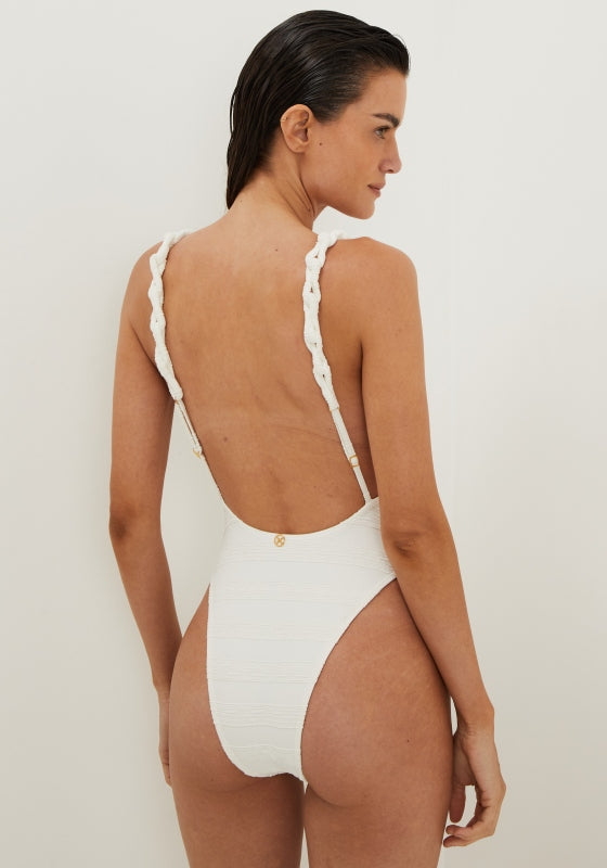 Leanne Swimsuit White