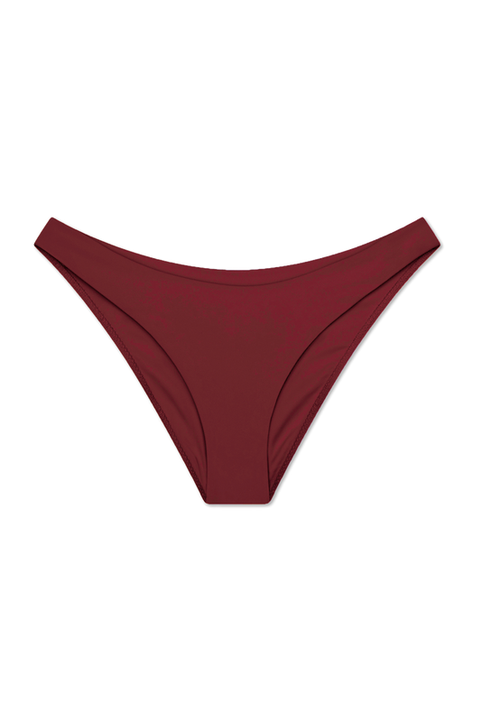 Curve Brief in Garnet
