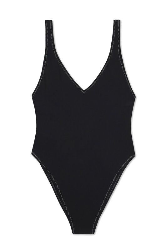 Cerci Maillot in Noir Zig