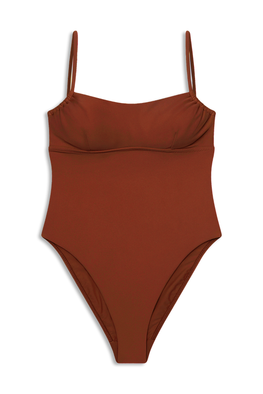 Joni One Piece in Terracotta