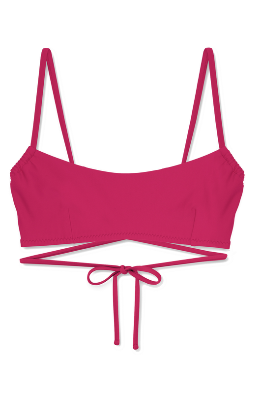Maude Top in Hibiscus