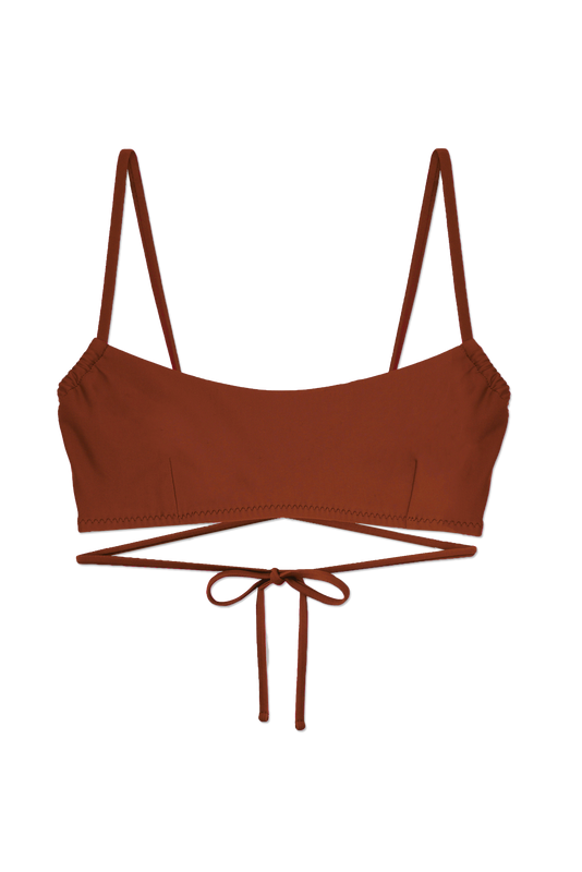 Maude Top in Terracotta