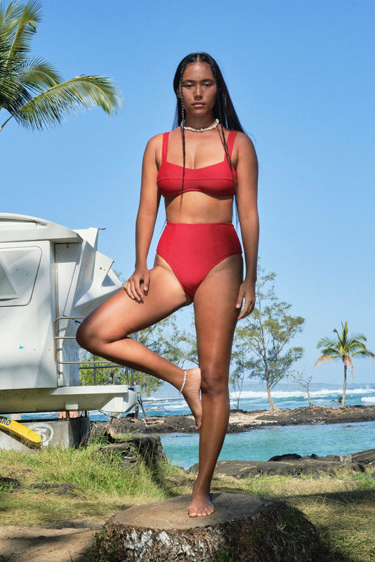 High Bottom in Scarlet