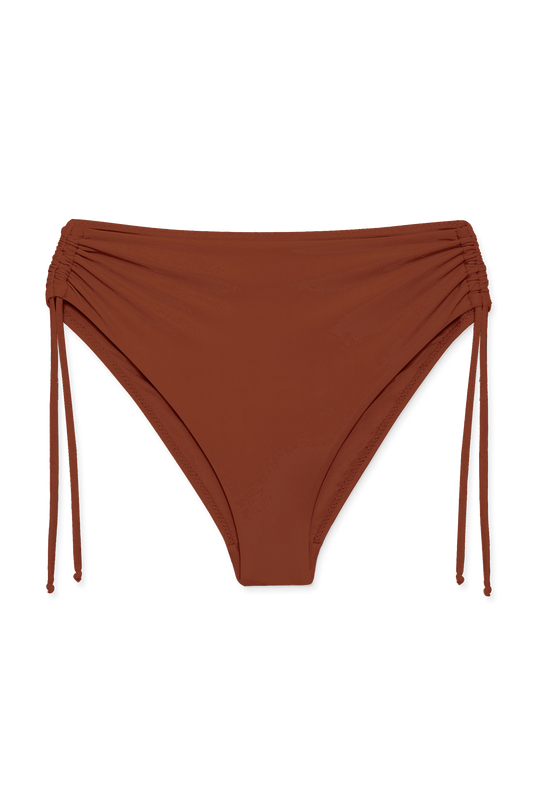 Ruched Bottom in Terracotta