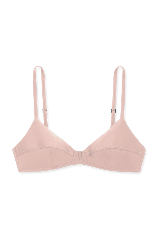 Simone Retro Top in Blush