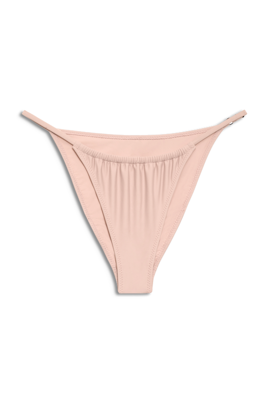 Ruched Slim Brief in Blush