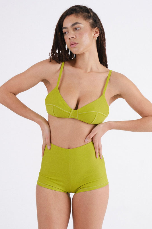 Simone Retro Top in Palma