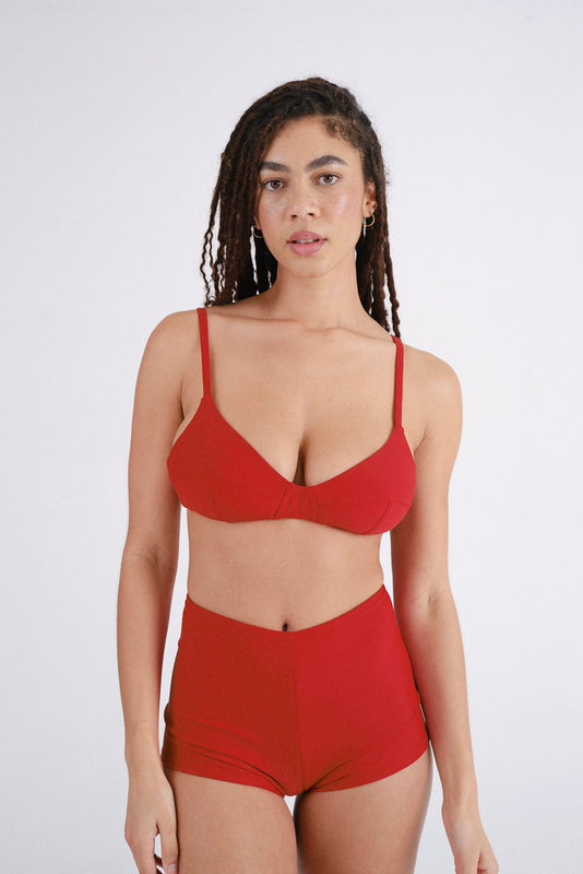Tap Short in Scarlet