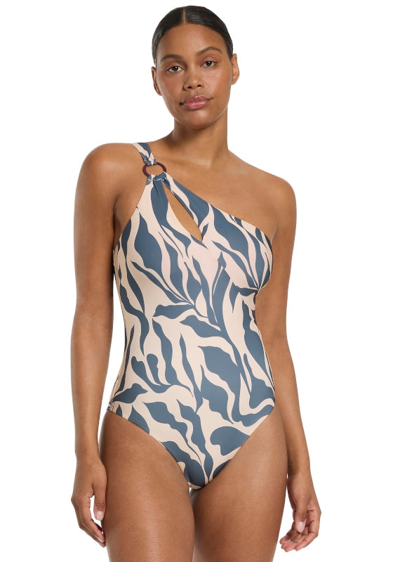 Sereno One Shoulder Ring Swimsuit