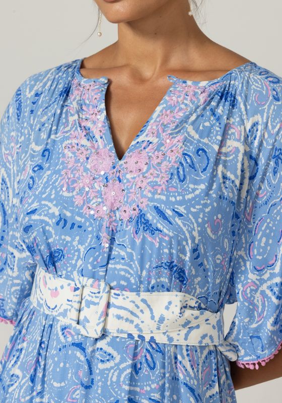 Kaira Dress Blue