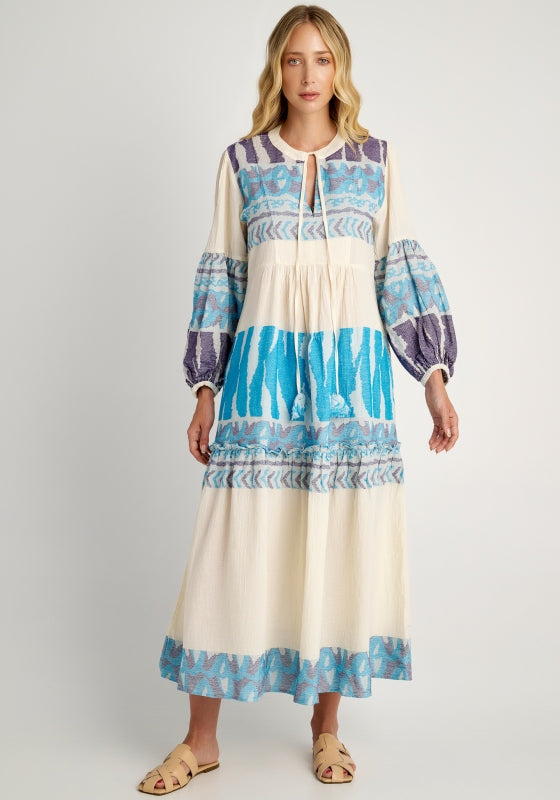 Scorpios Maxi Dress Blue