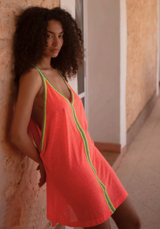 Inca Mini Dress Watermelon