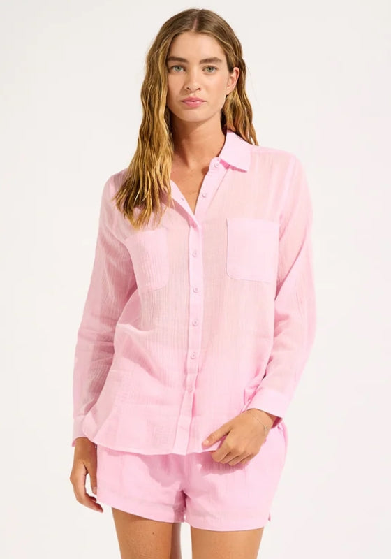 Crinkle Beach Short Blossom