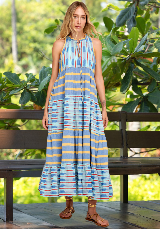 Spetses Sleeveless Maxi Dress